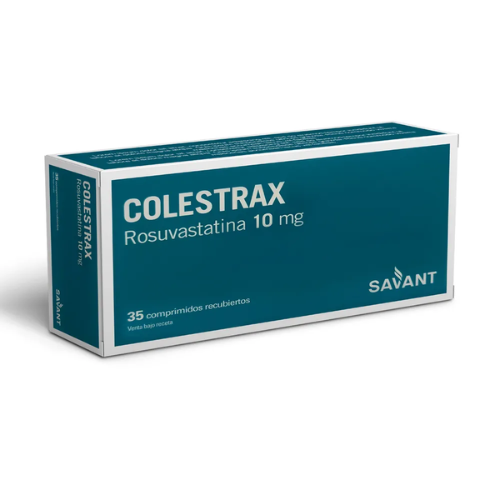 COLESTRAX ROSUVASTATINA 10MG TAB X 35